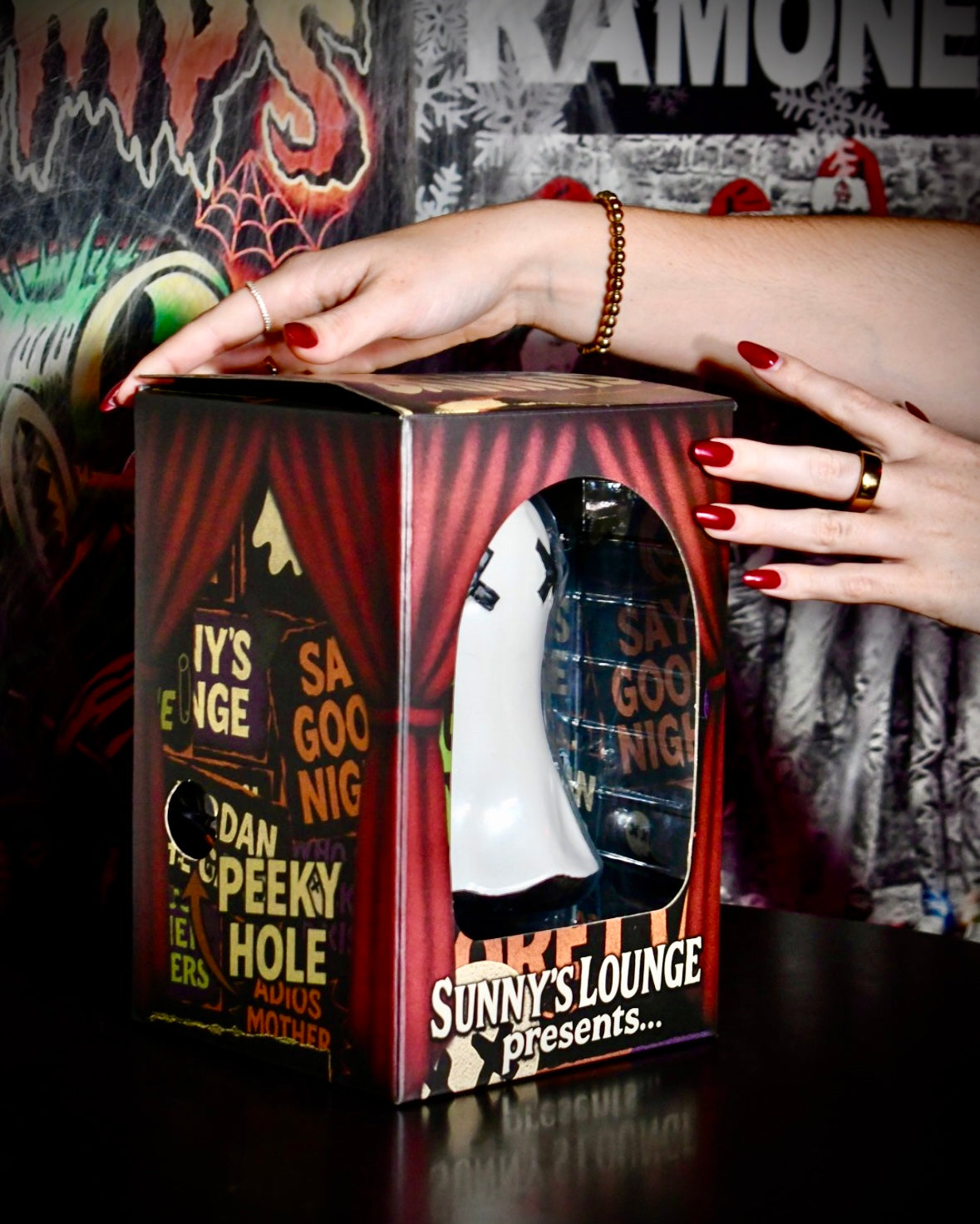 Loretta's Ghost Ceramic Cocktail Mug